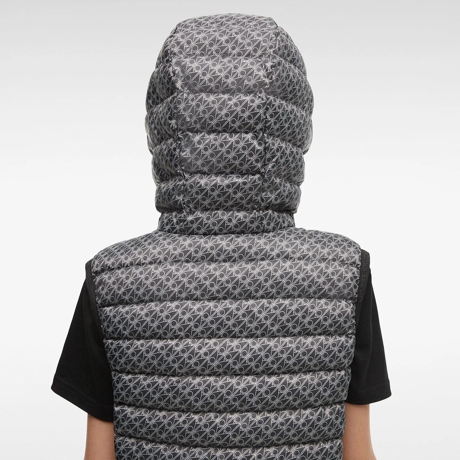 Air Down Vest - Grey Print