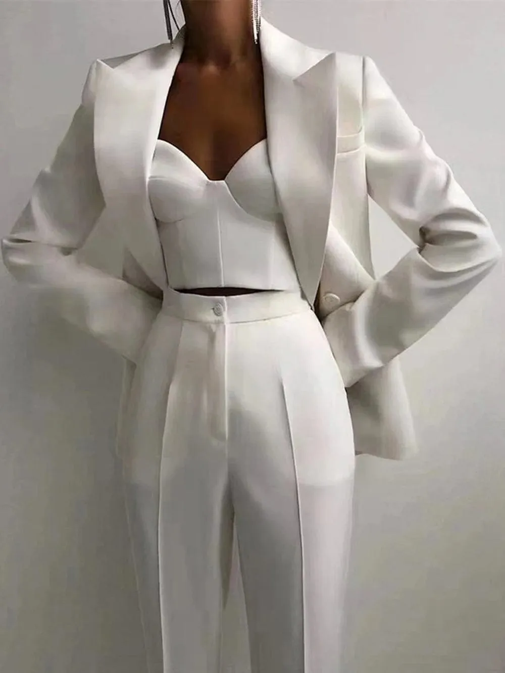 Asha Notched Blazer & Pant Set