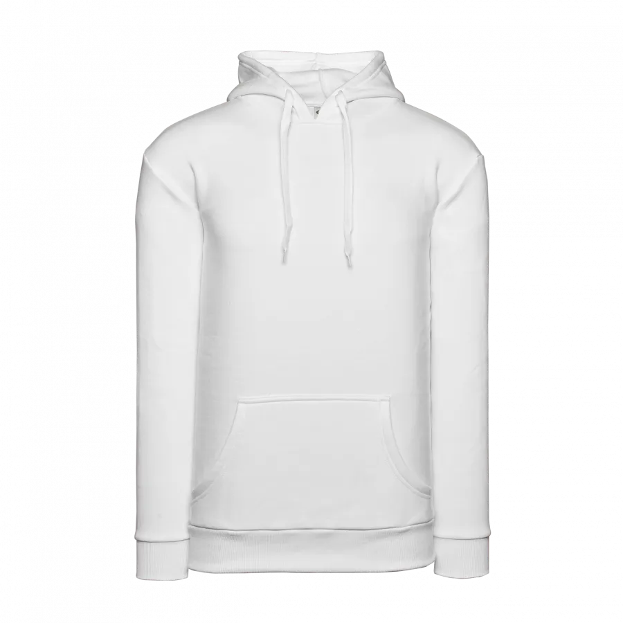 Athletic Knit (AK) A3000Y-000 White Youth Apparel Cotton Hooded Sweatshirt