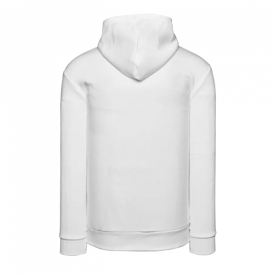 Athletic Knit (AK) A3000Y-000 White Youth Apparel Cotton Hooded Sweatshirt
