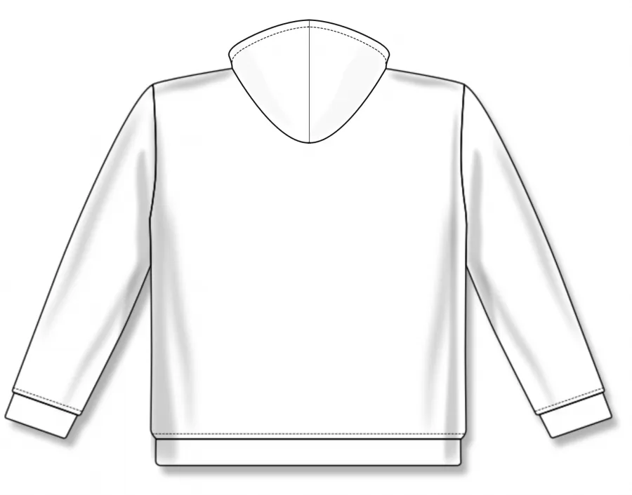 Athletic Knit (AK) A3000Y-000 White Youth Apparel Cotton Hooded Sweatshirt