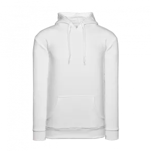 Athletic Knit (AK) A3000Y-000 White Youth Apparel Cotton Hooded Sweatshirt