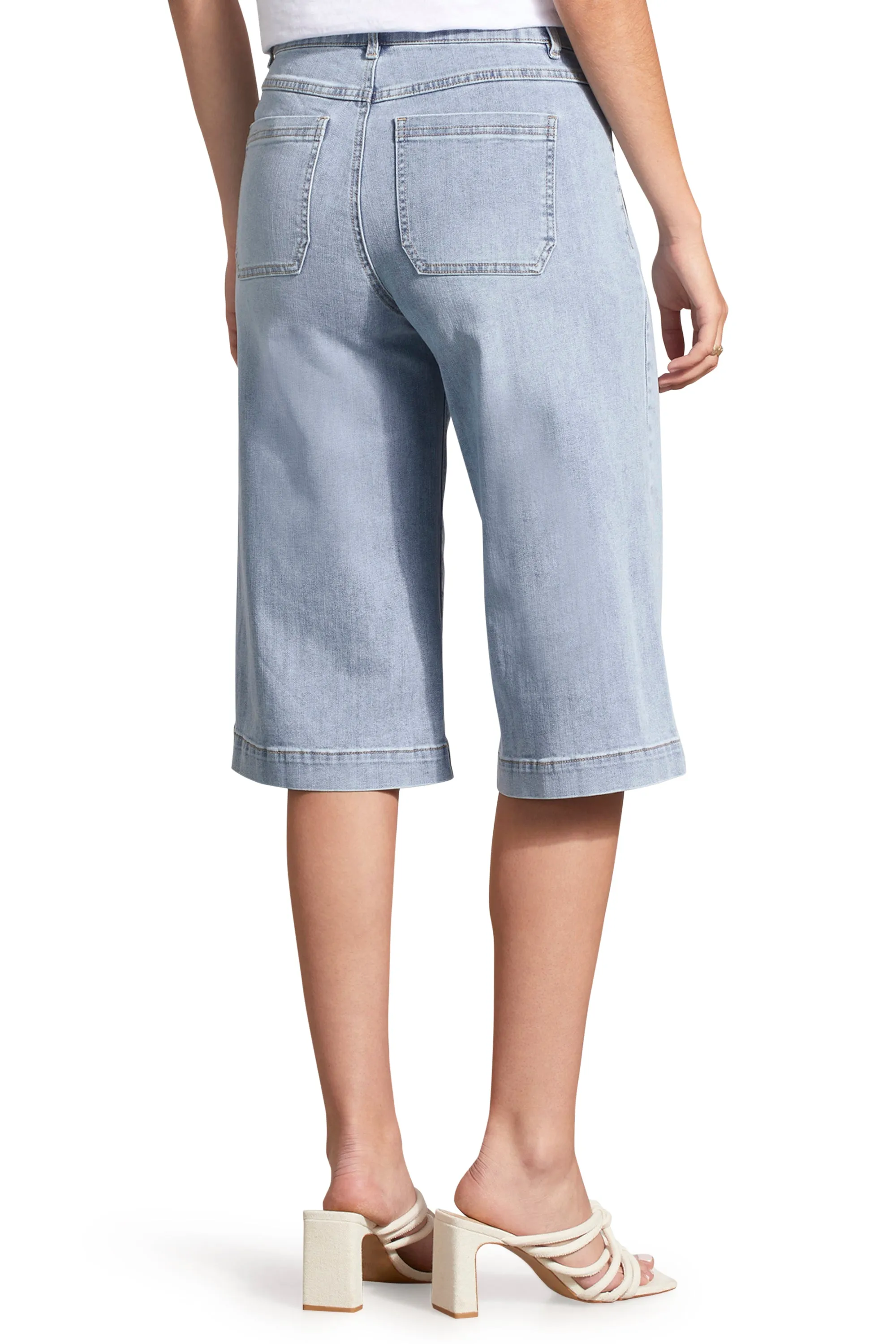 Audrey Patch Pocket Palazzo Capri