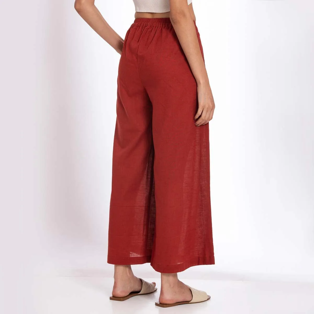 Basic Pants - Warm Red