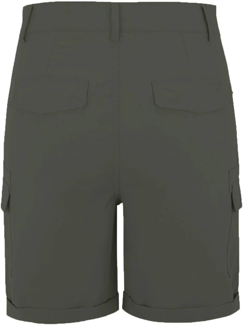 Bermuda Cargo Shorts for Women Knee Length Pockets High Waist Plus Size Shorts Summer Casual Loose Short Pants