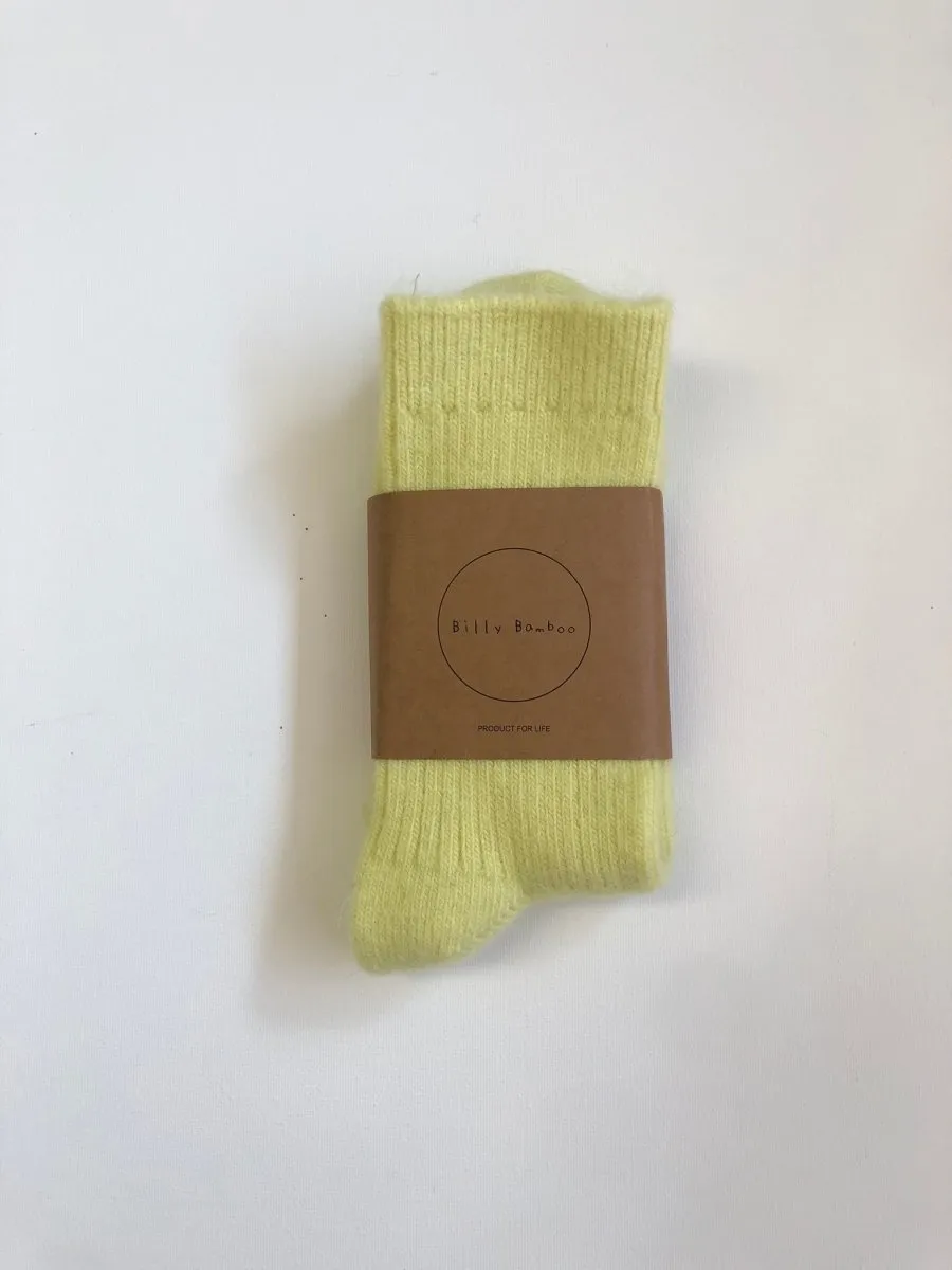 Billy Bamboo Angora Wool Socks (Many Colours)