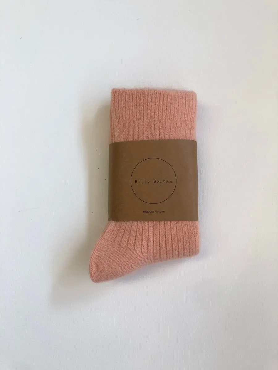 Billy Bamboo Angora Wool Socks (Many Colours)