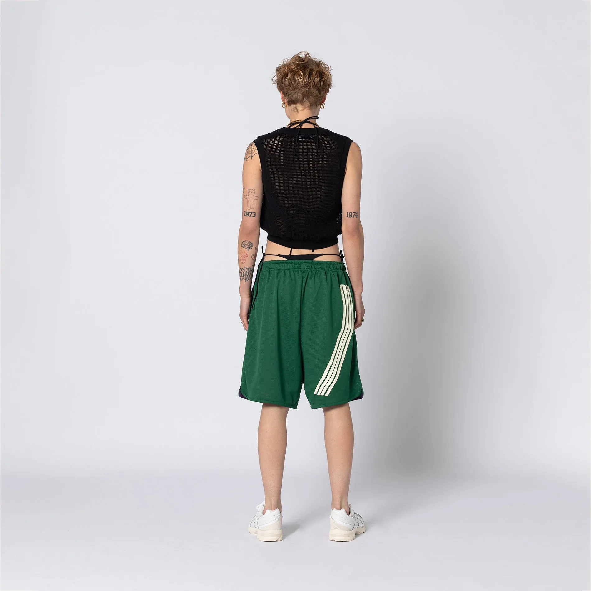 BLACK MESH VEST