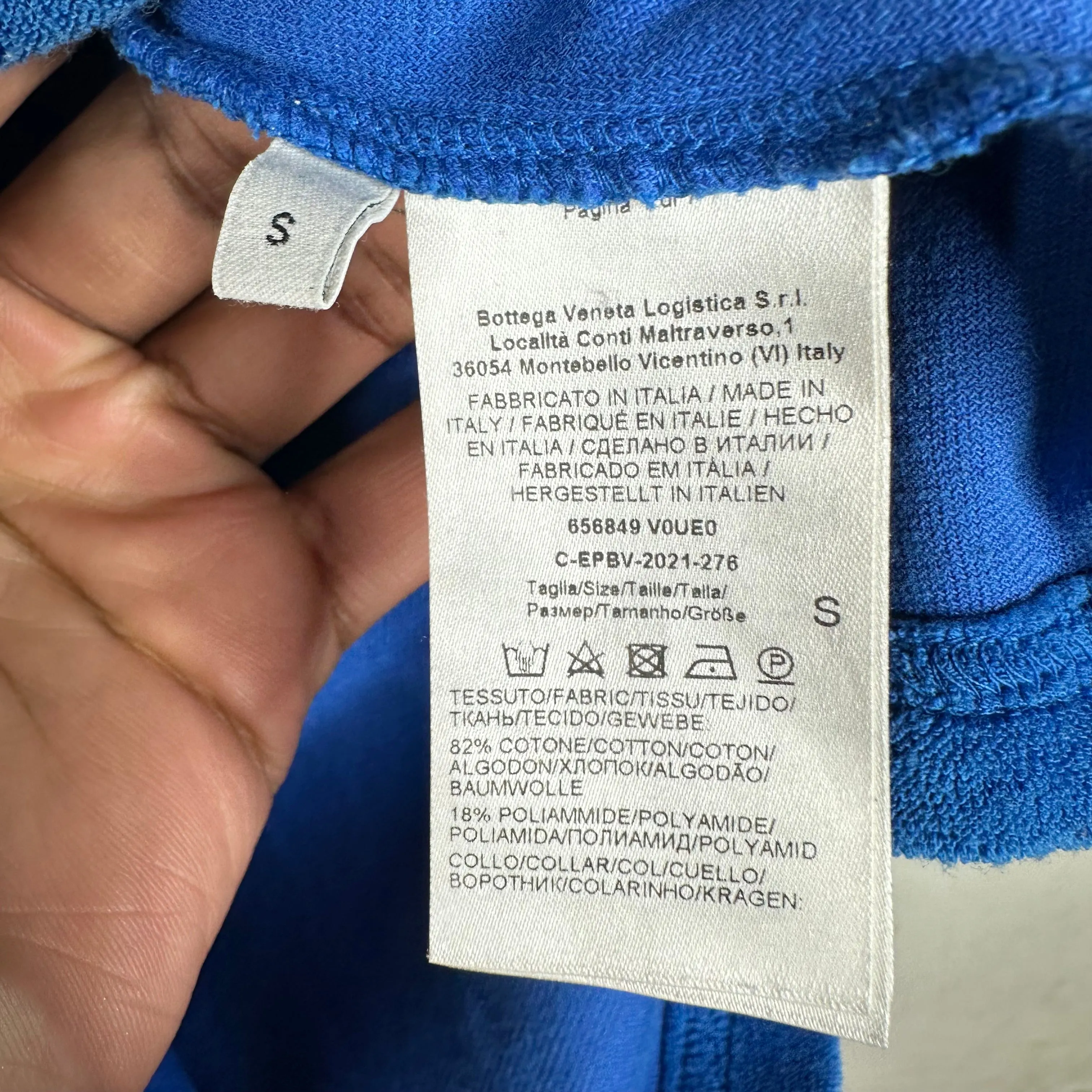 Bottega Veneta Fine Terrycloth Polo Shirt