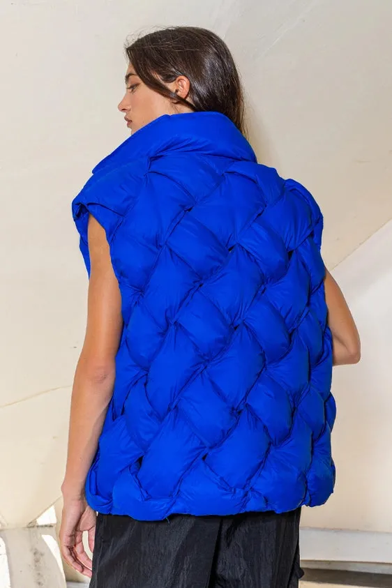 Bucketlist Button-Up Down Puffer Vest