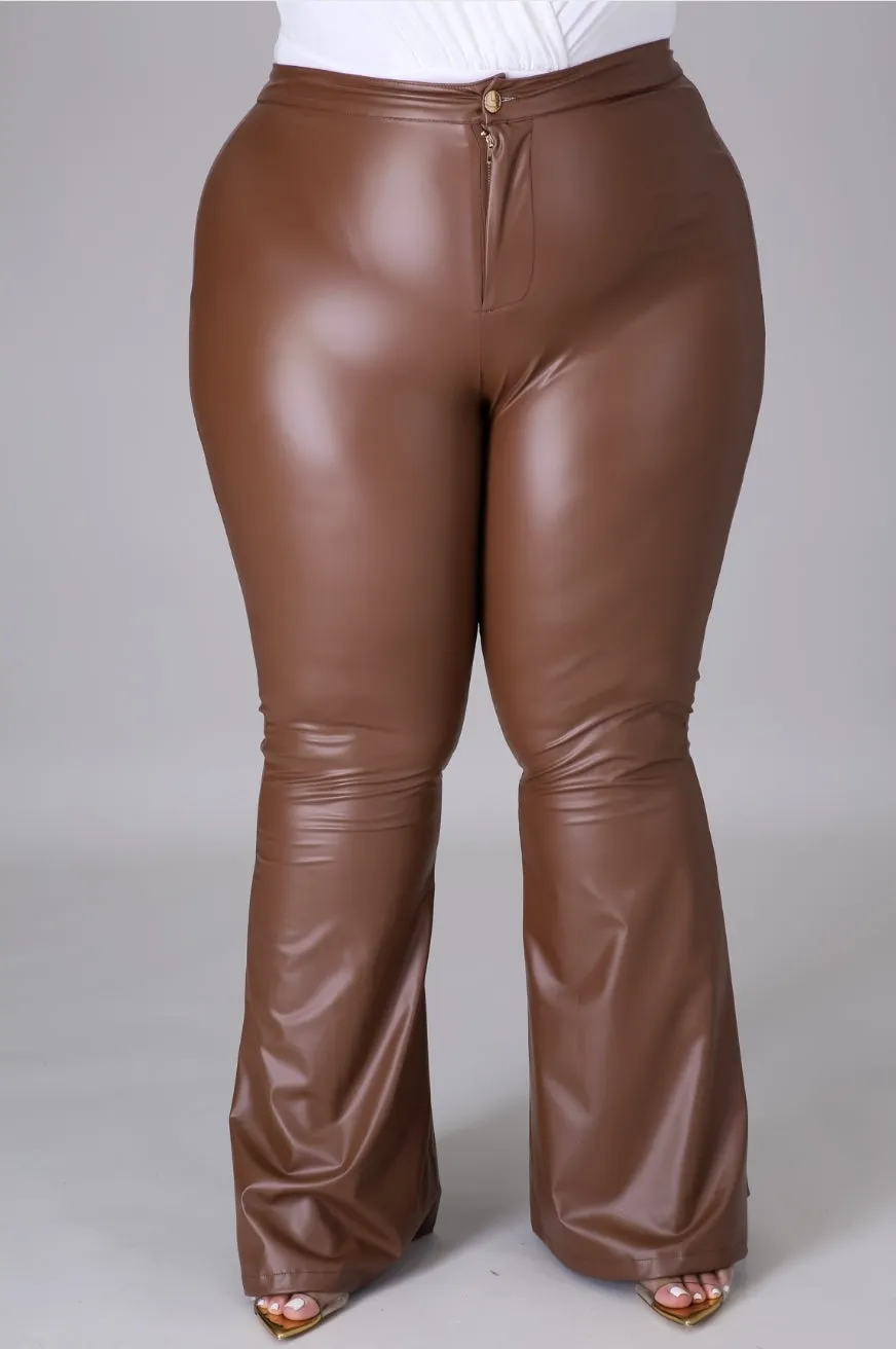 Caramel Macchiato Plus Size Pants
