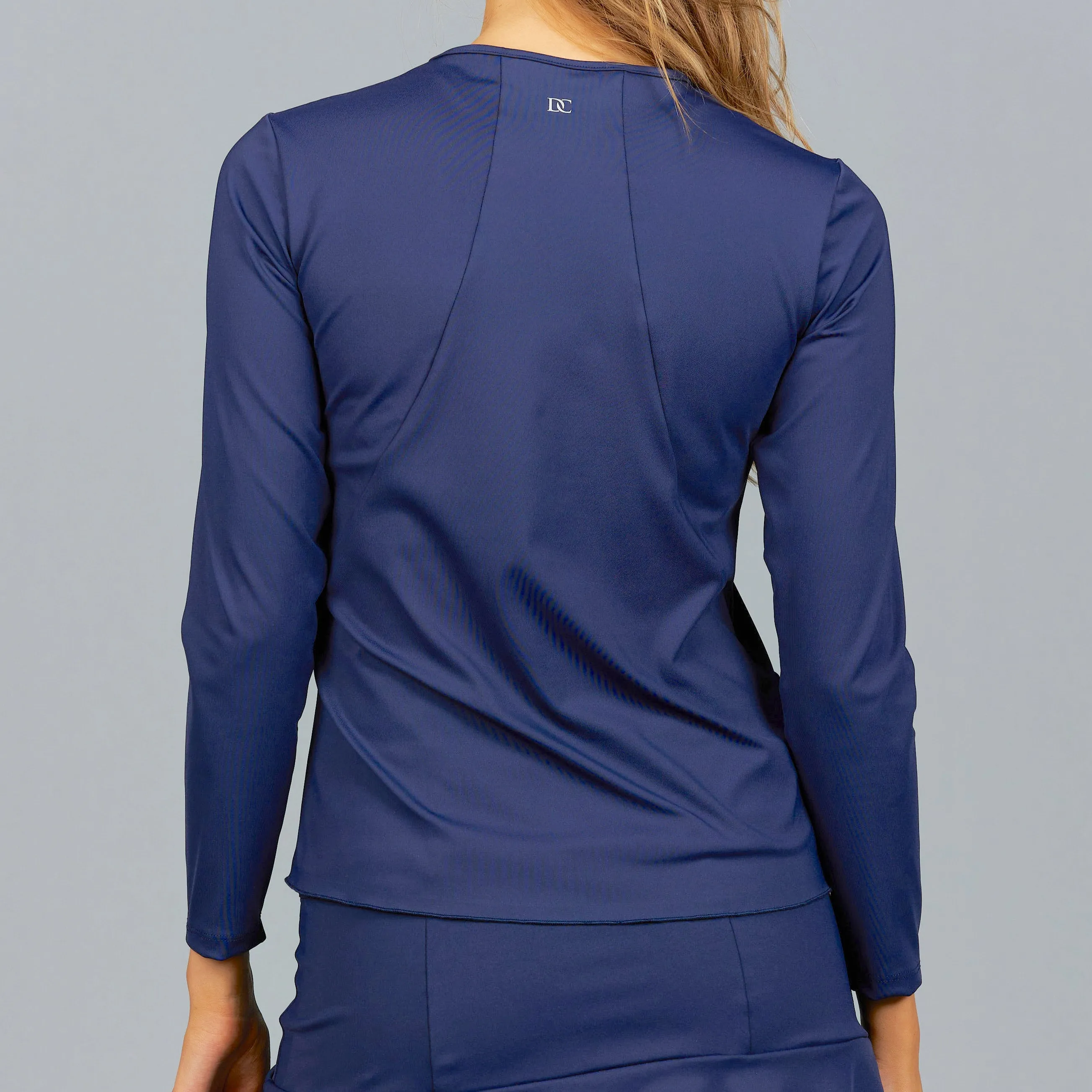 Classic Long-Sleeve Top (Navy)