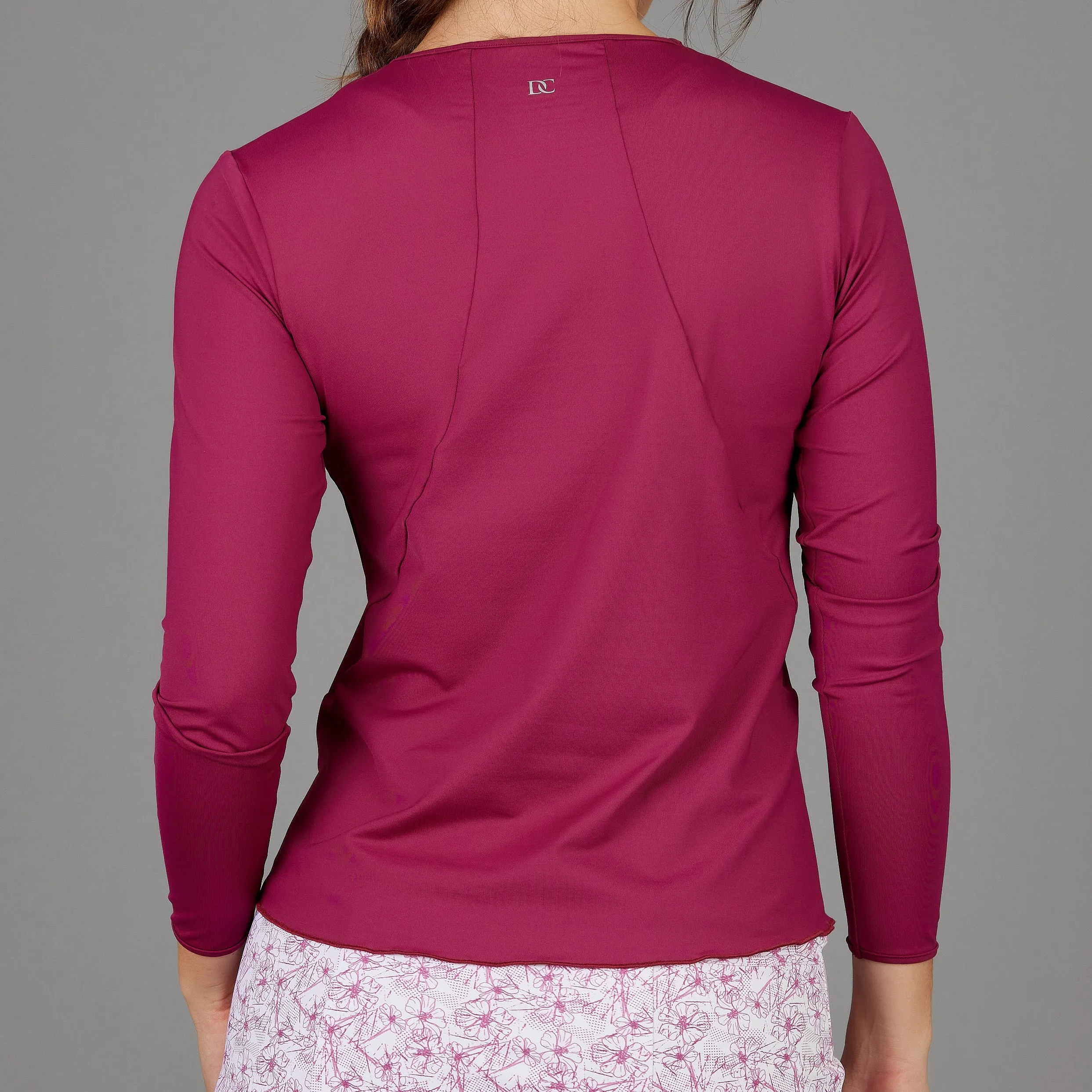 Dash Long-Sleeve Top (ruby)