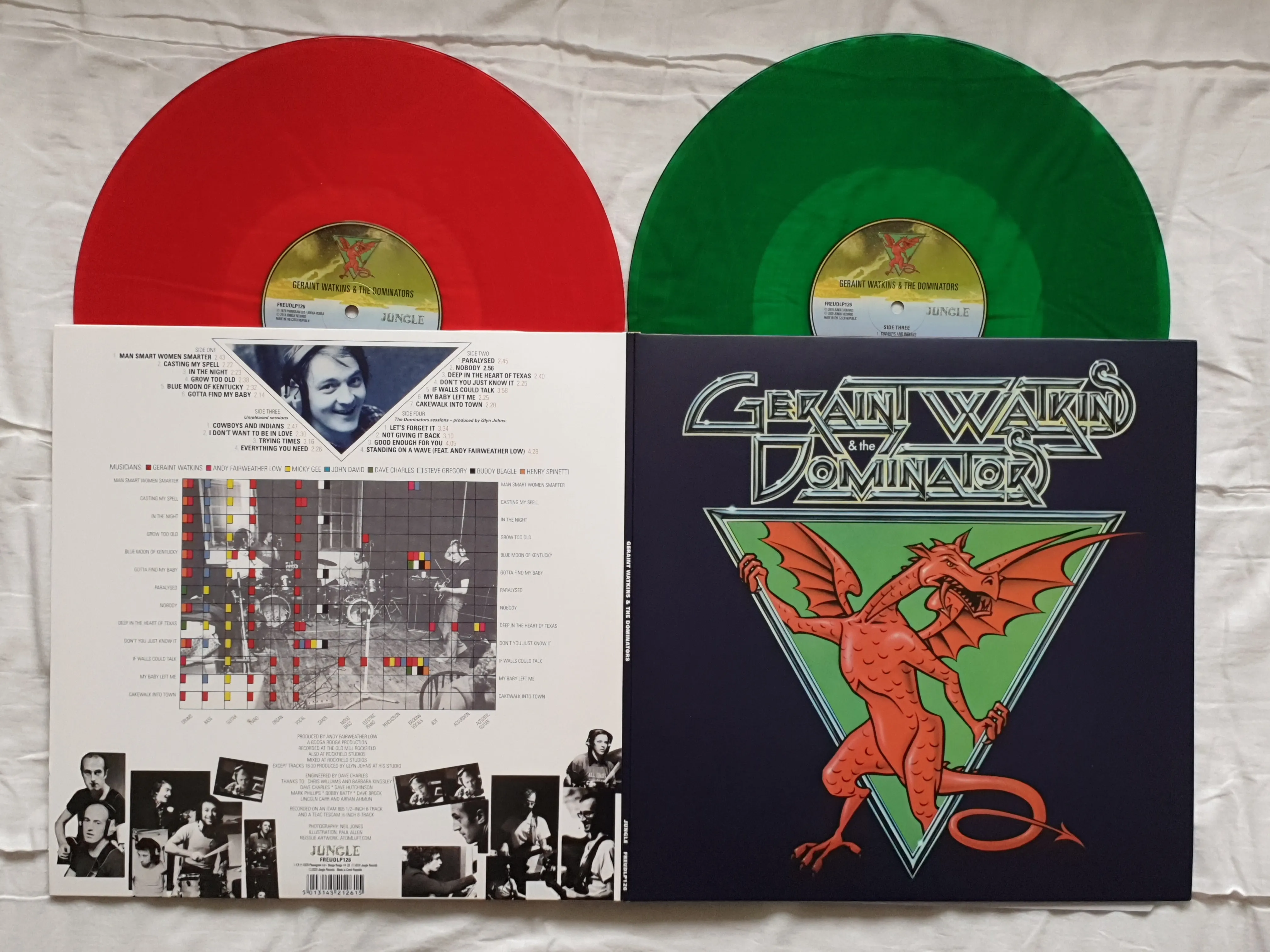 Geraint Watkins ‘Geraint Watkins & the Dominators’ 2xLP RSD ltd ed