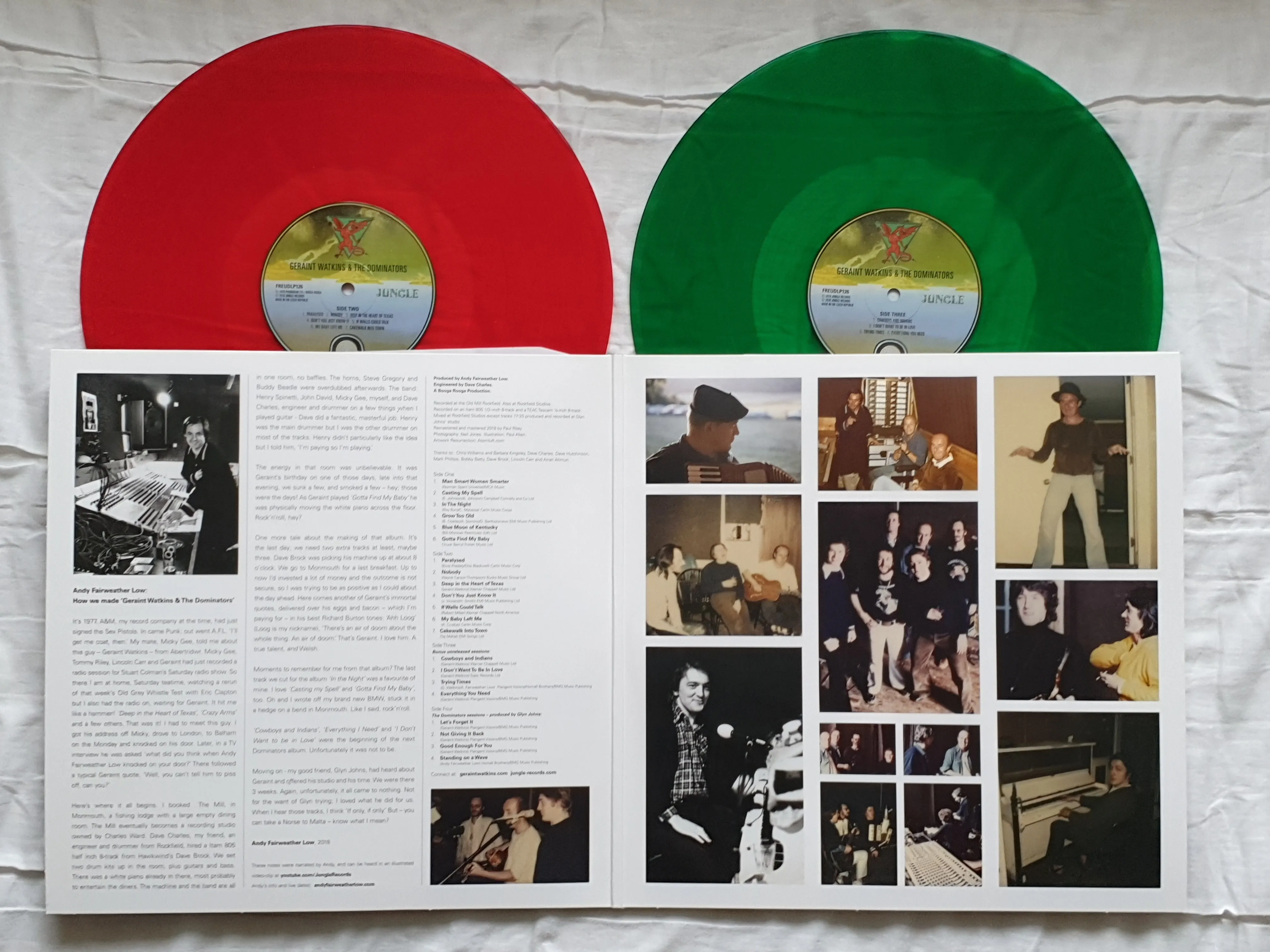 Geraint Watkins ‘Geraint Watkins & the Dominators’ 2xLP RSD ltd ed