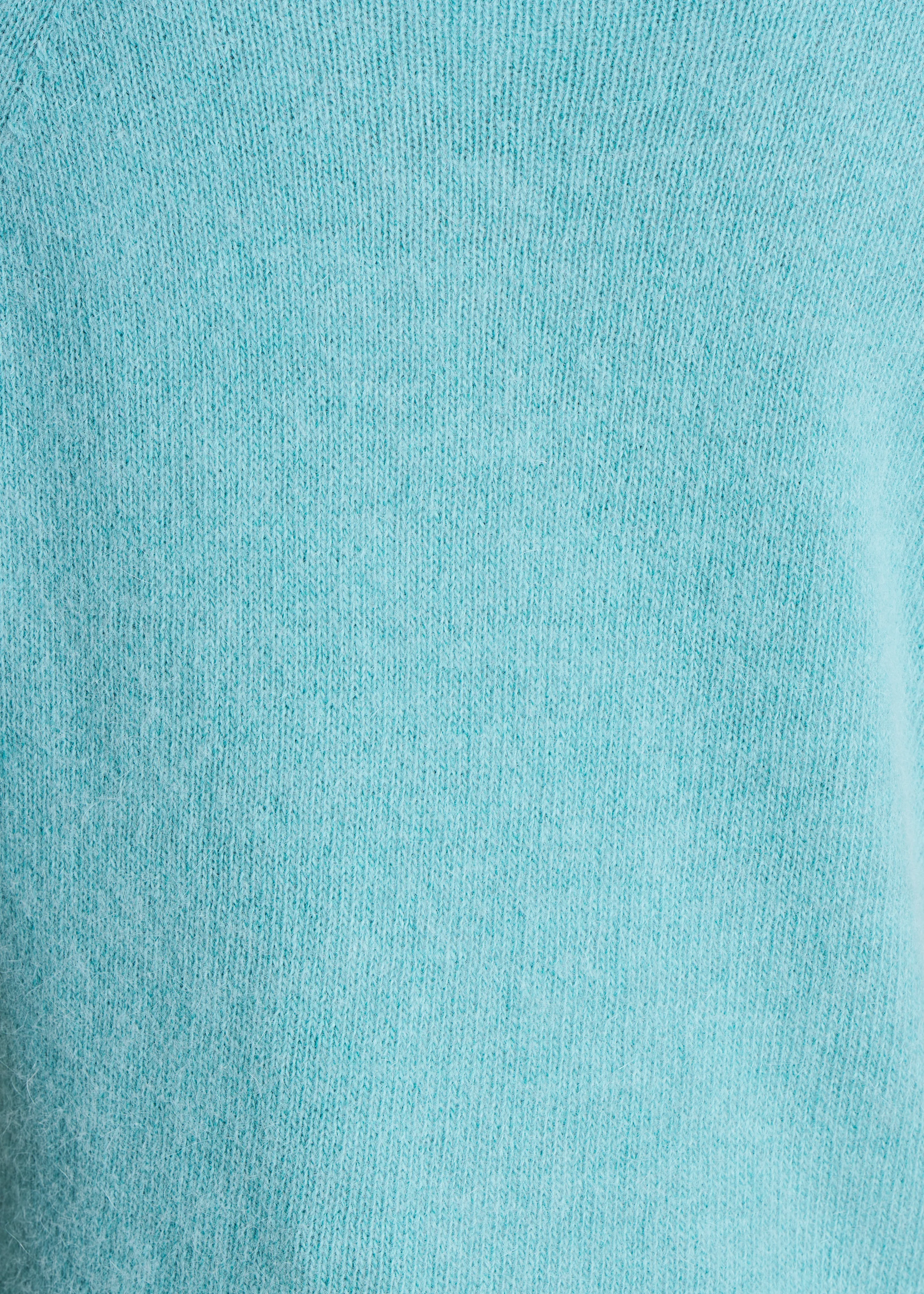 Gilet vert menthe en angora