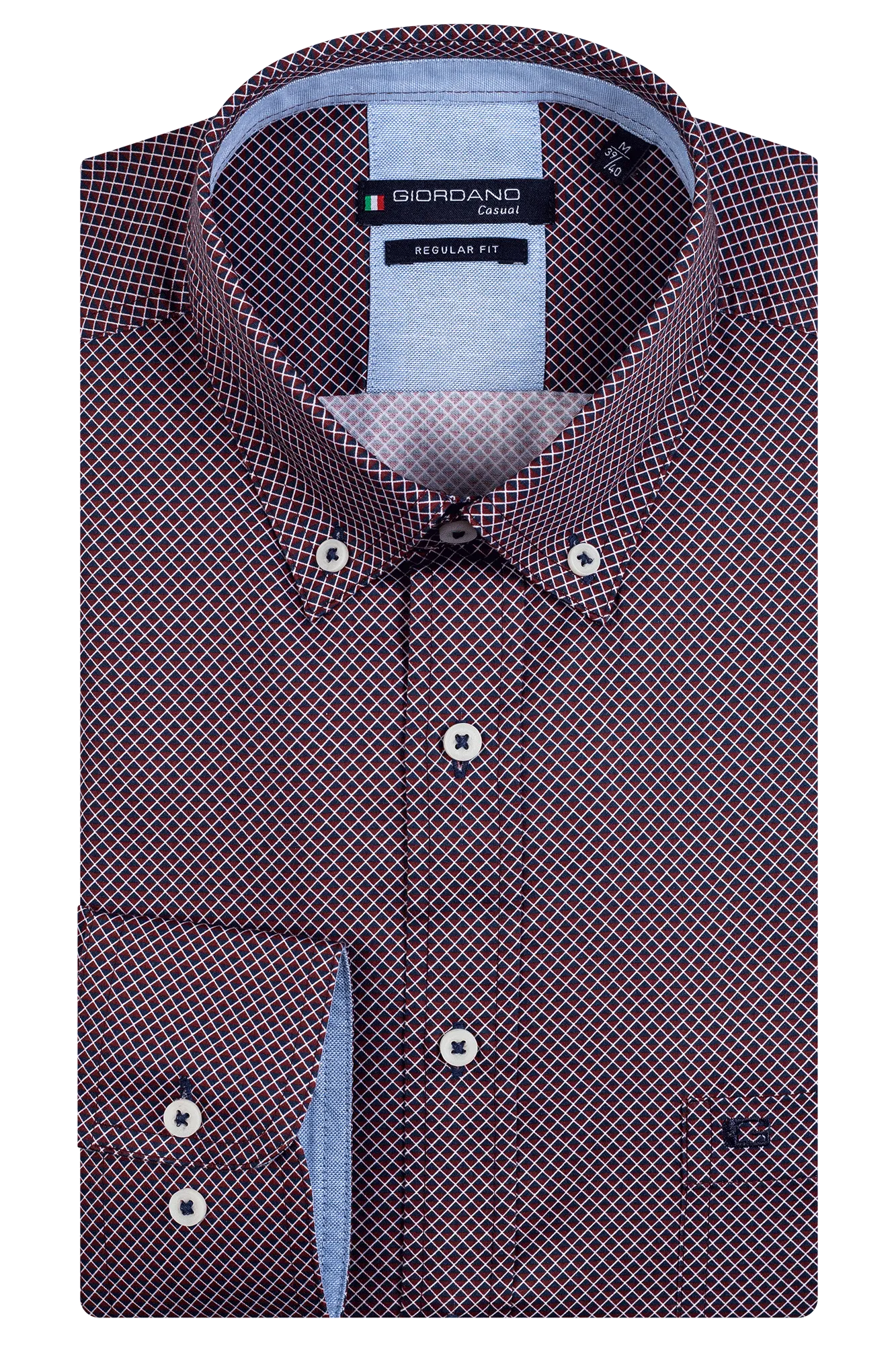 Giordano Ivy Long Sleeve Casual Shirt