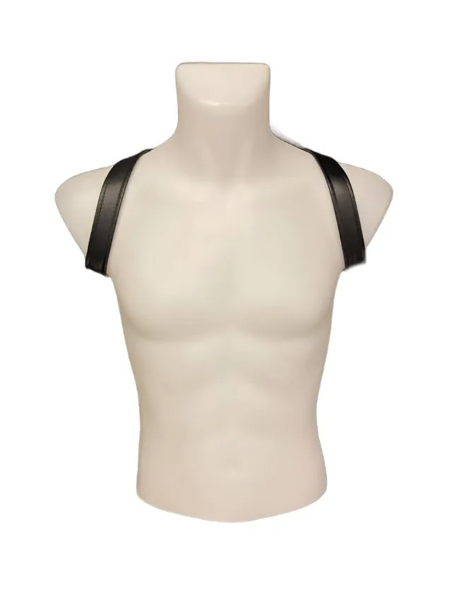Harness - Back Strap with Silver Snaps - Medium