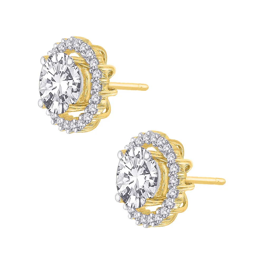 KATARINA Diamond Earring Jackets (1/2 cttw)