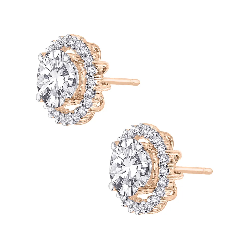 KATARINA Diamond Earring Jackets (1/2 cttw)