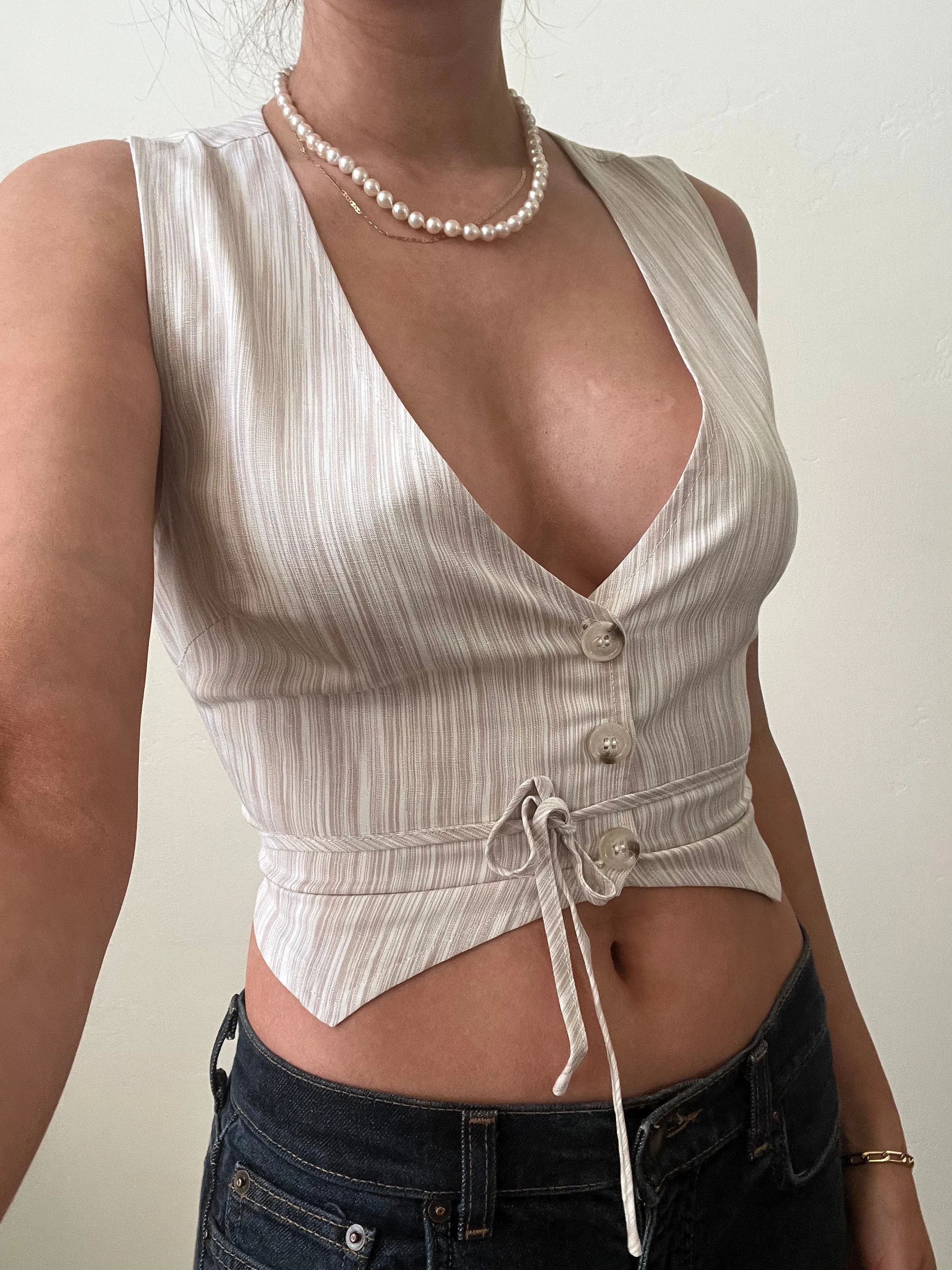 Lace Up Judy Top