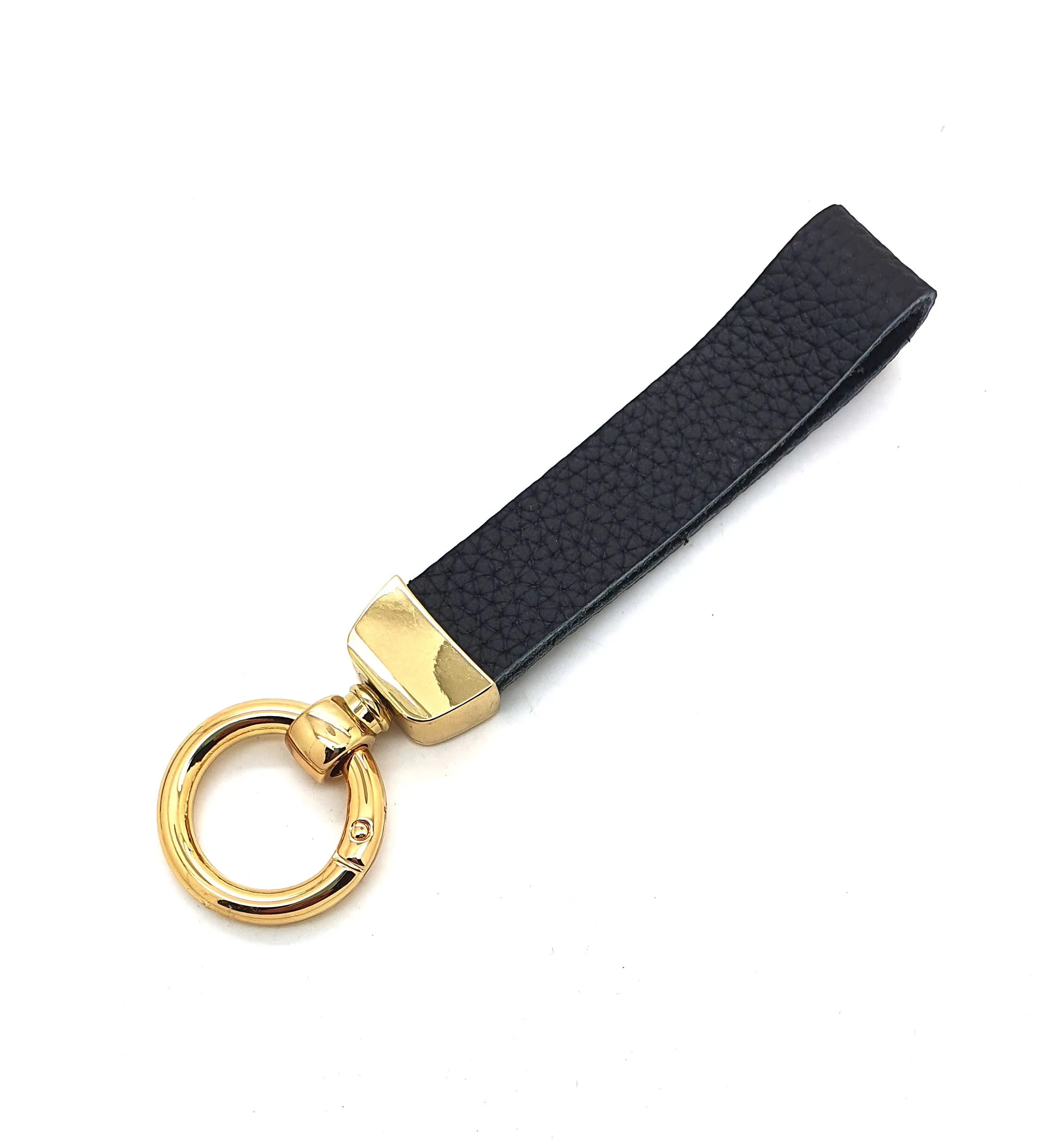 Leather KeyFob Keyring Handle