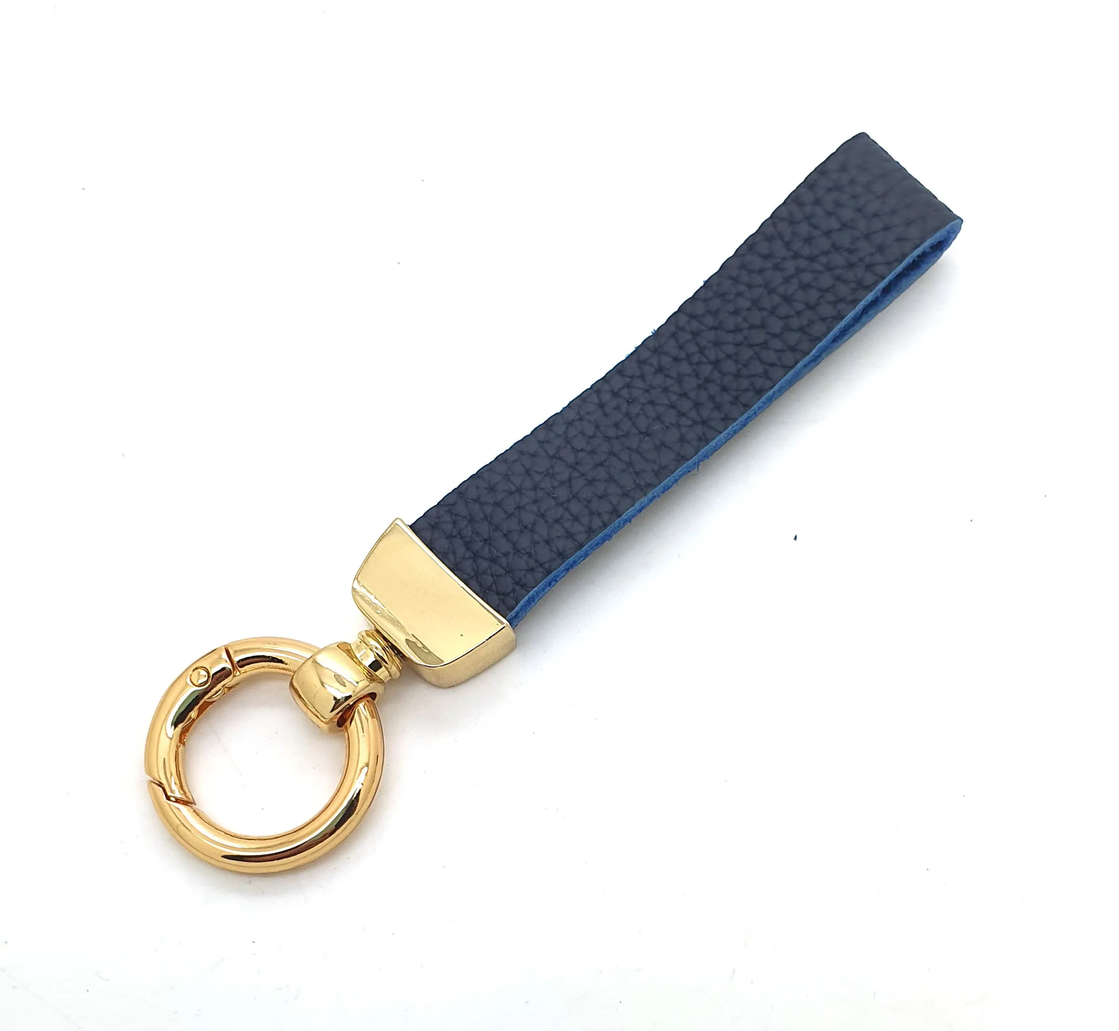 Leather KeyFob Keyring Handle