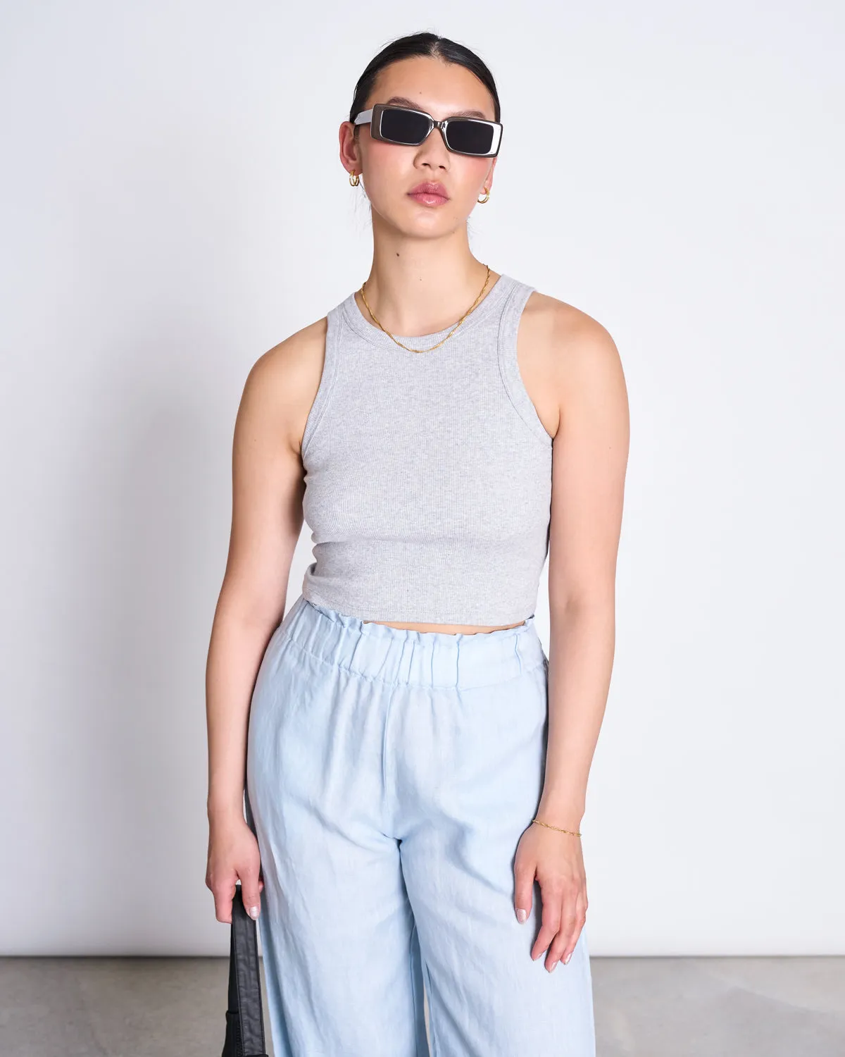 LINEN PANTS BEVEREN SKY BLUE