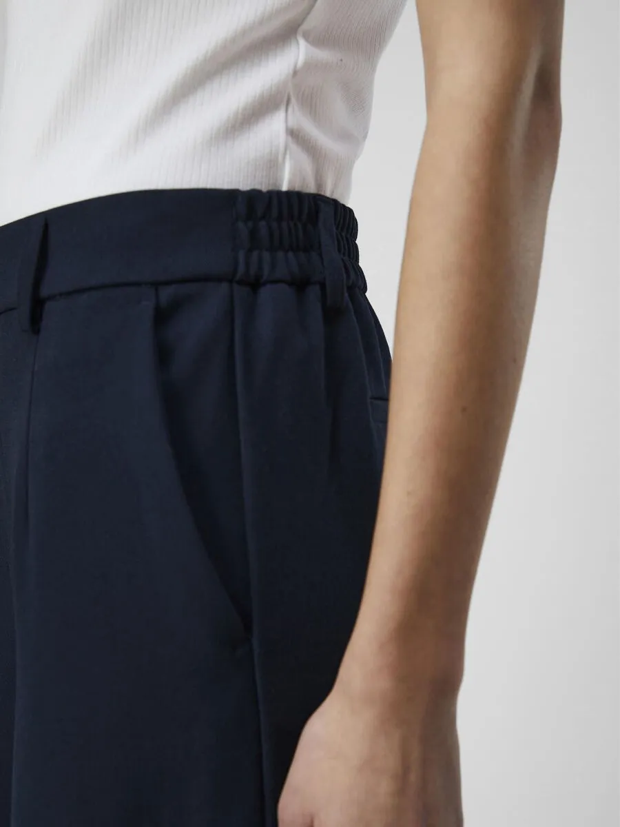 Lissey Wide Leg Pants (Navy)