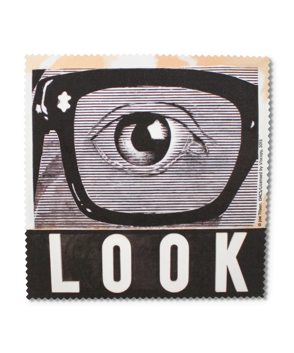 LOOK! Glasses Cloth x Joe Tilson
