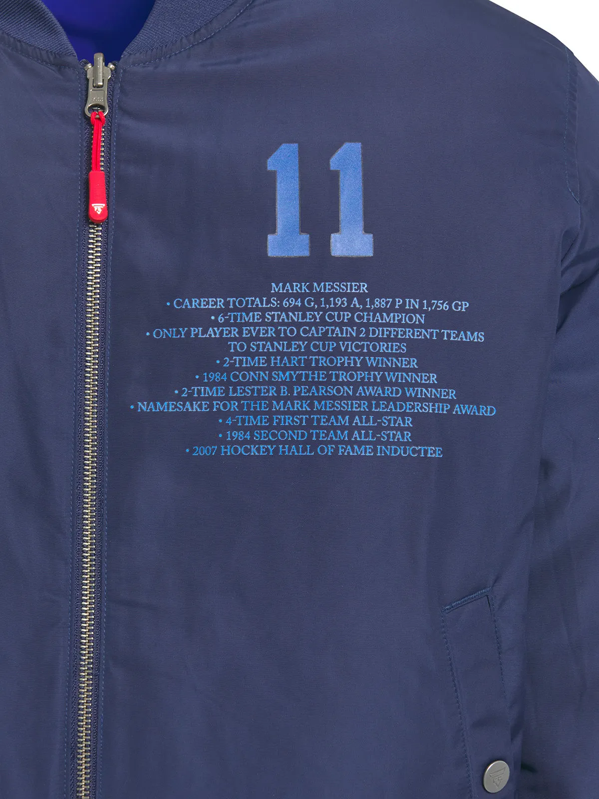 Mark Messier Reversible Bomber