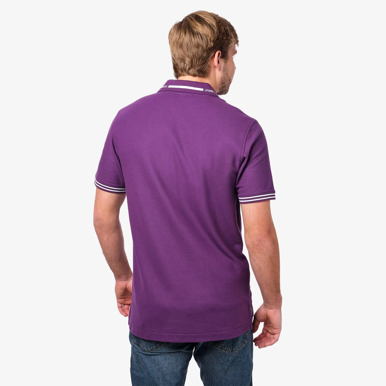 Men's Branded Collar Polo Shirt