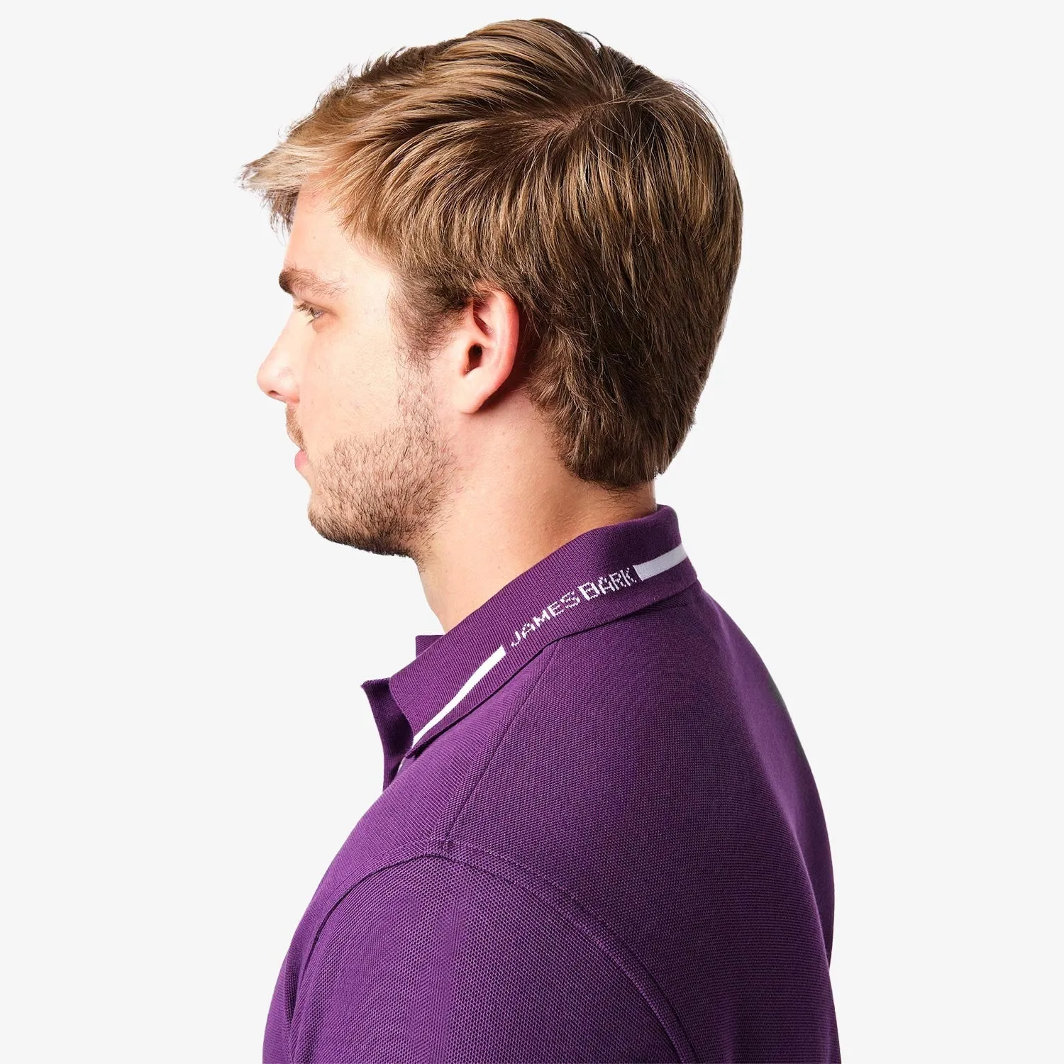 Men's Branded Collar Polo Shirt