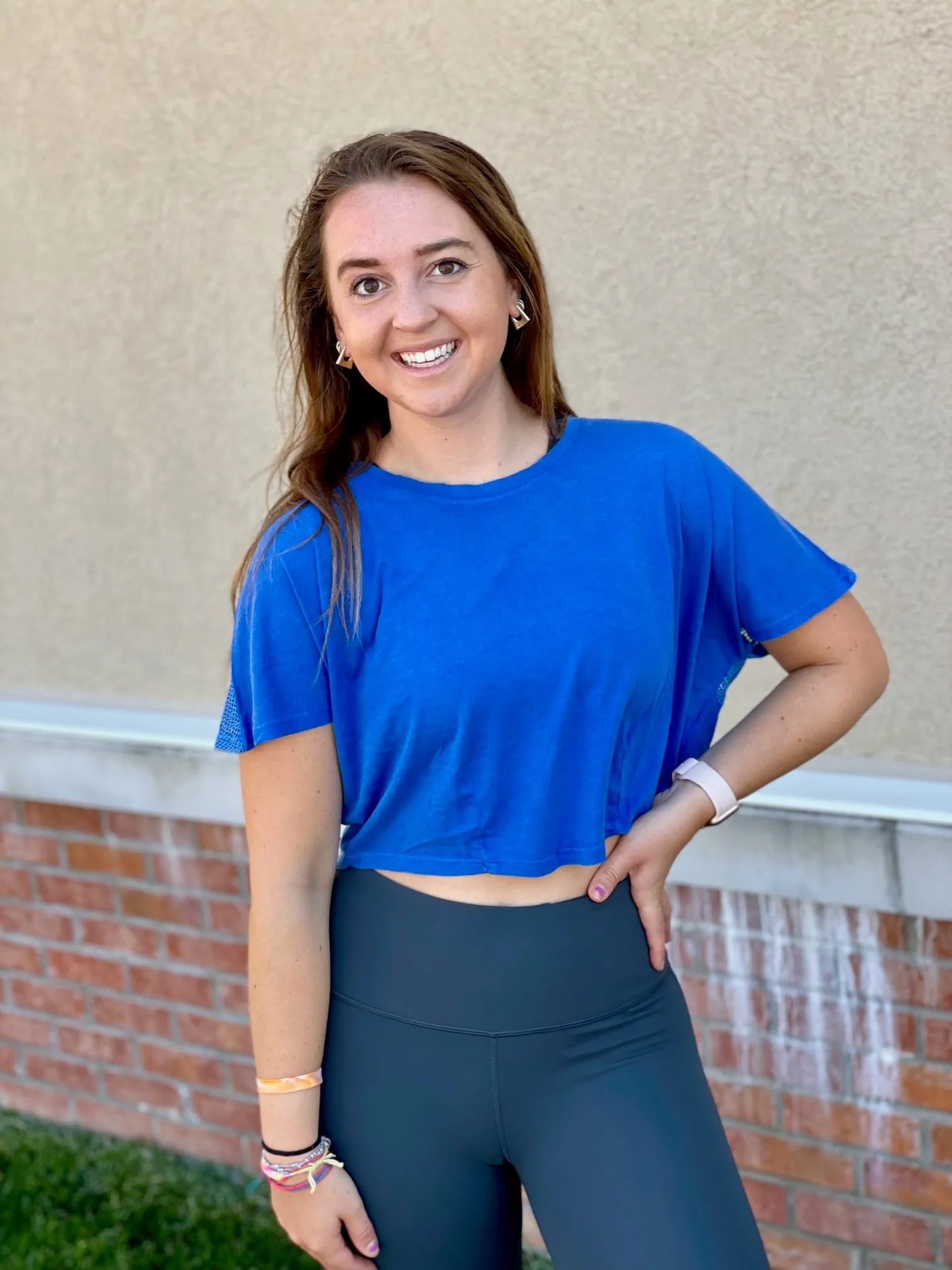 Mesh Tie Crop