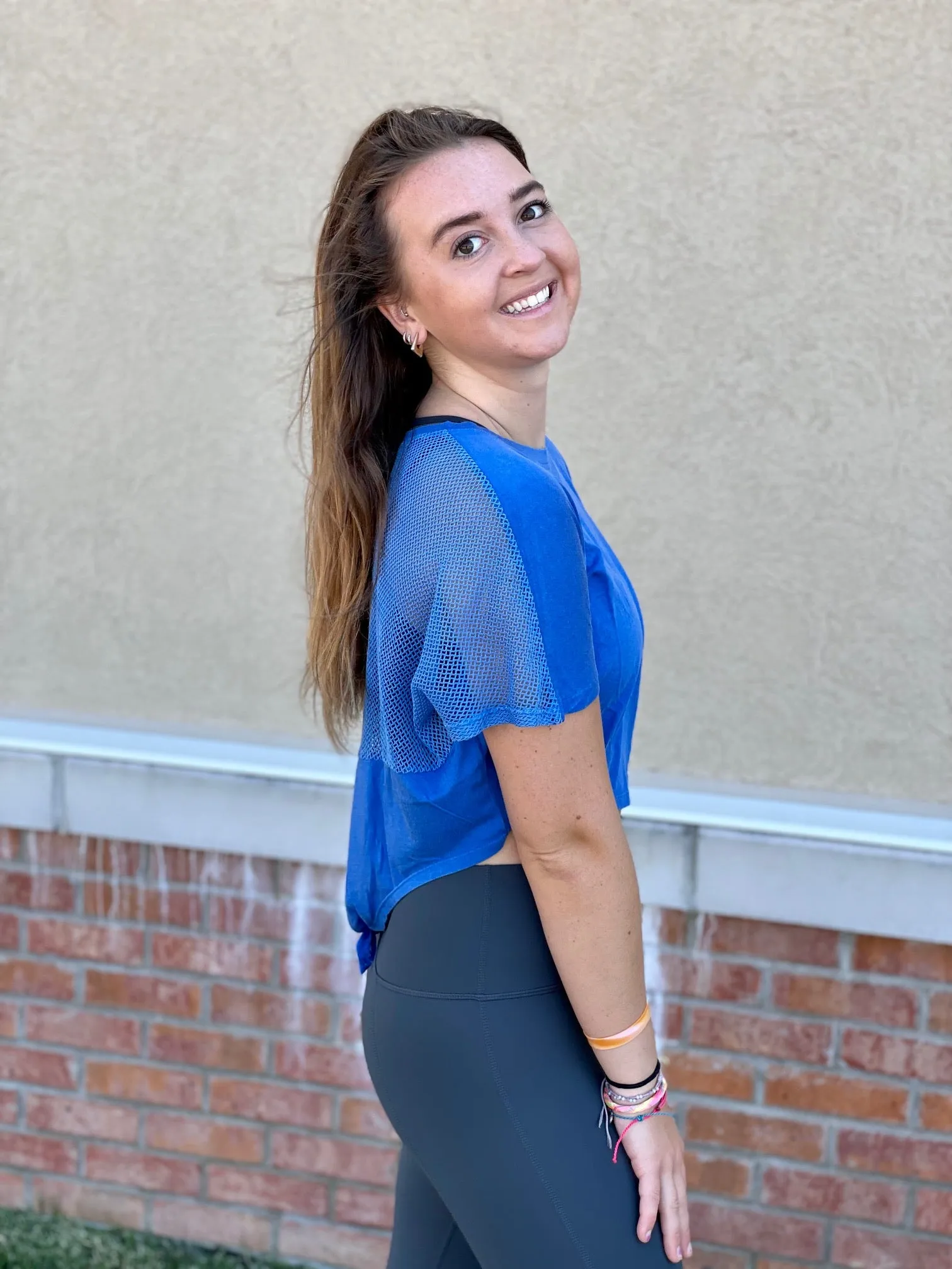 Mesh Tie Crop
