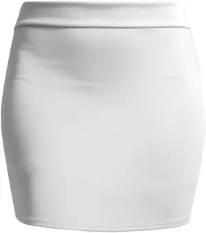 NE PEOPLE Women's Mini Skirt  Stretch Knit Bodycon Slim Fit Pencil Solid Skirts Made in USA