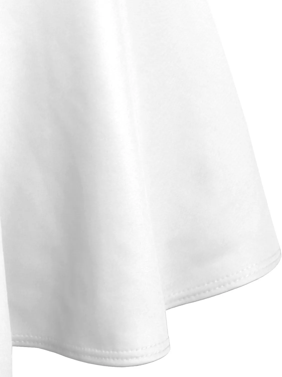 NE PEOPLE Womens Skater Skirt  Stretch Elastic Waist Casual Mini Flared Swing Pleated Skirts Made in USA S-3XL