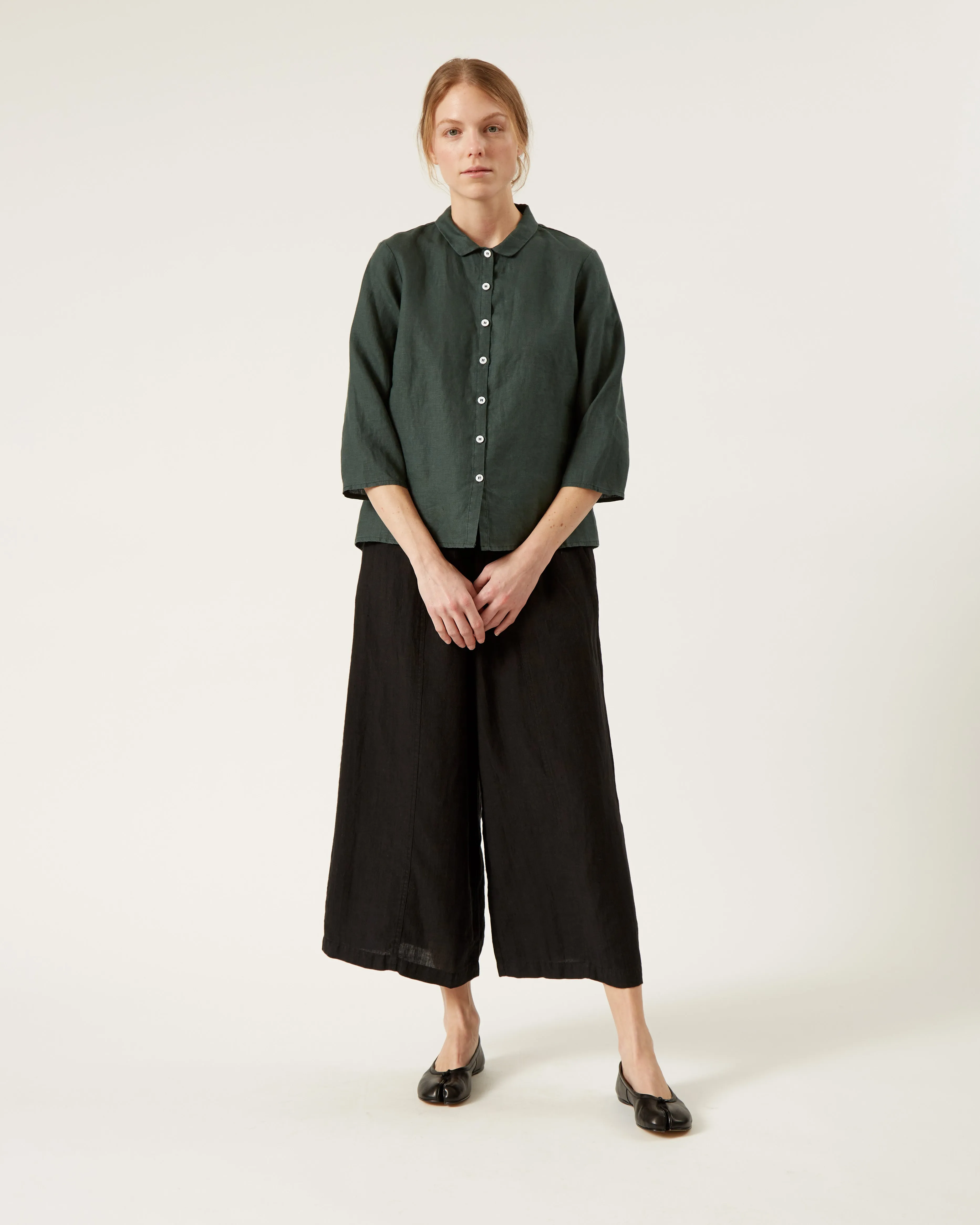 pantalon DOMI en lin épais