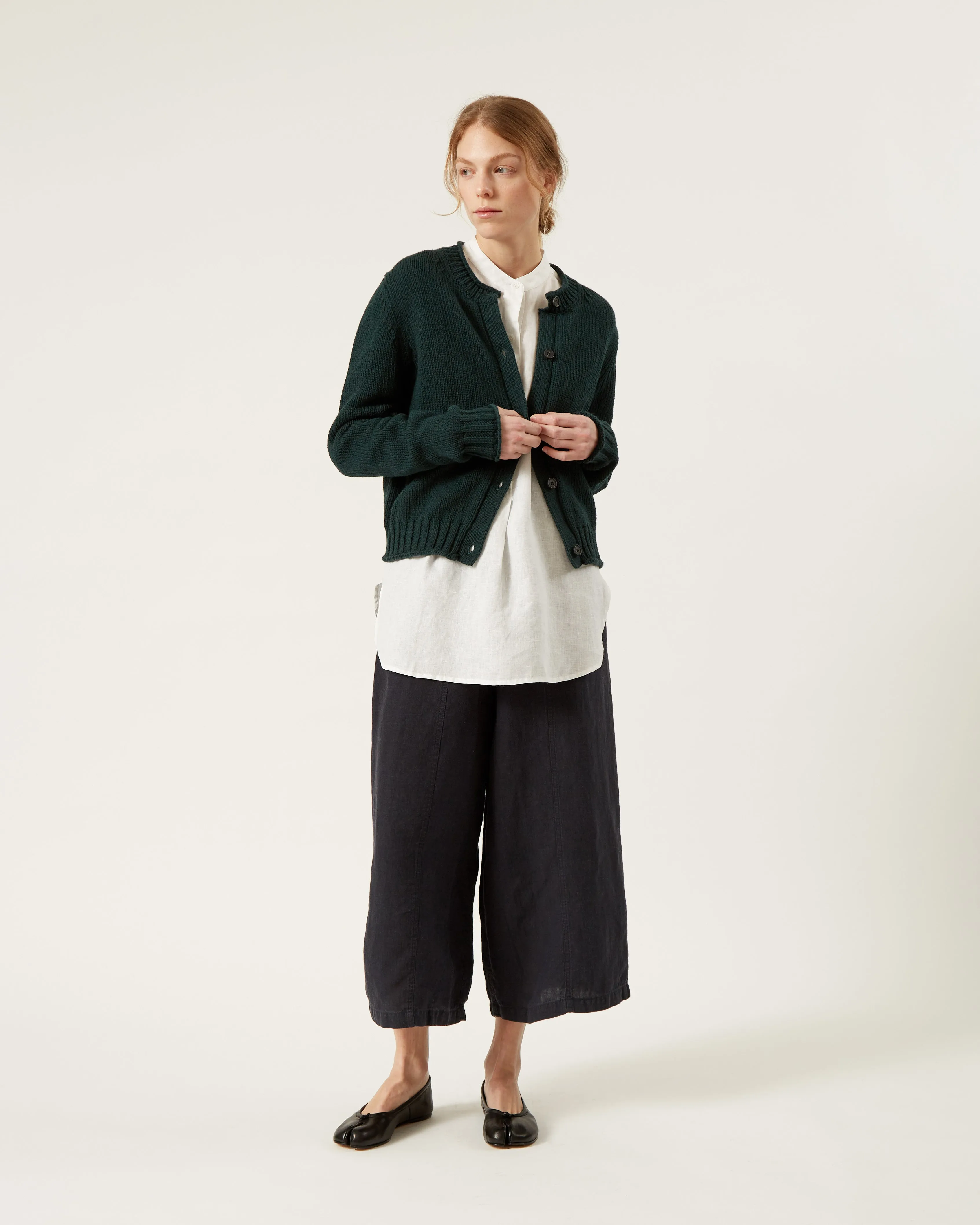 pantalon DOMI en lin épais