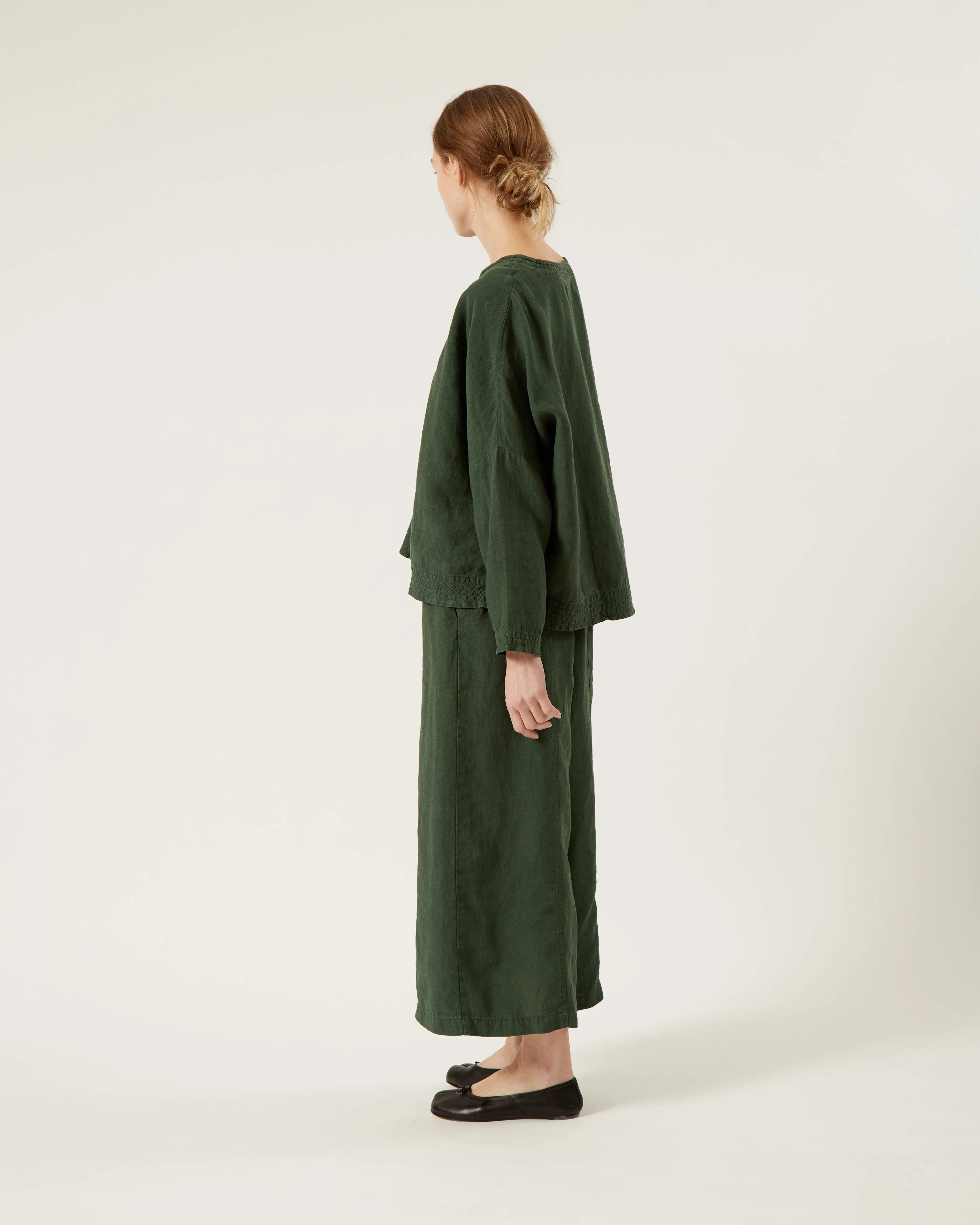 pantalon DOMI en lin épais