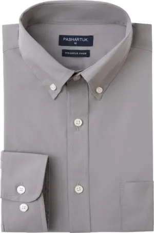 PASHARTUK Wrinkle Free Regular Fit Mens Button Down Shirts Long Sleeve Dress Shirts for Men