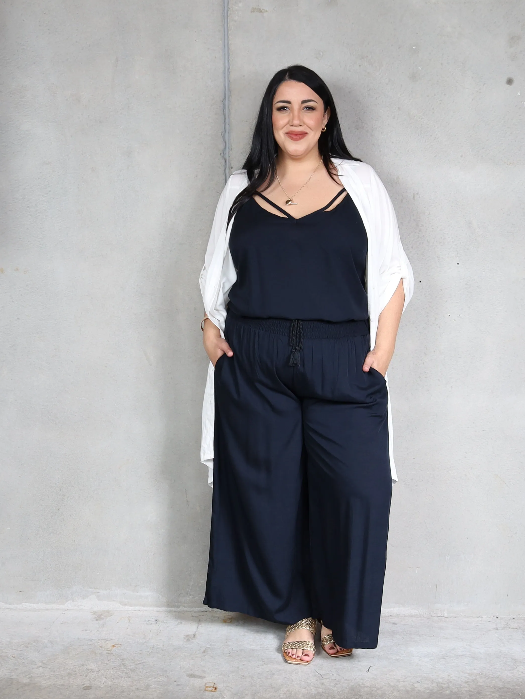Resort Pant -Navy