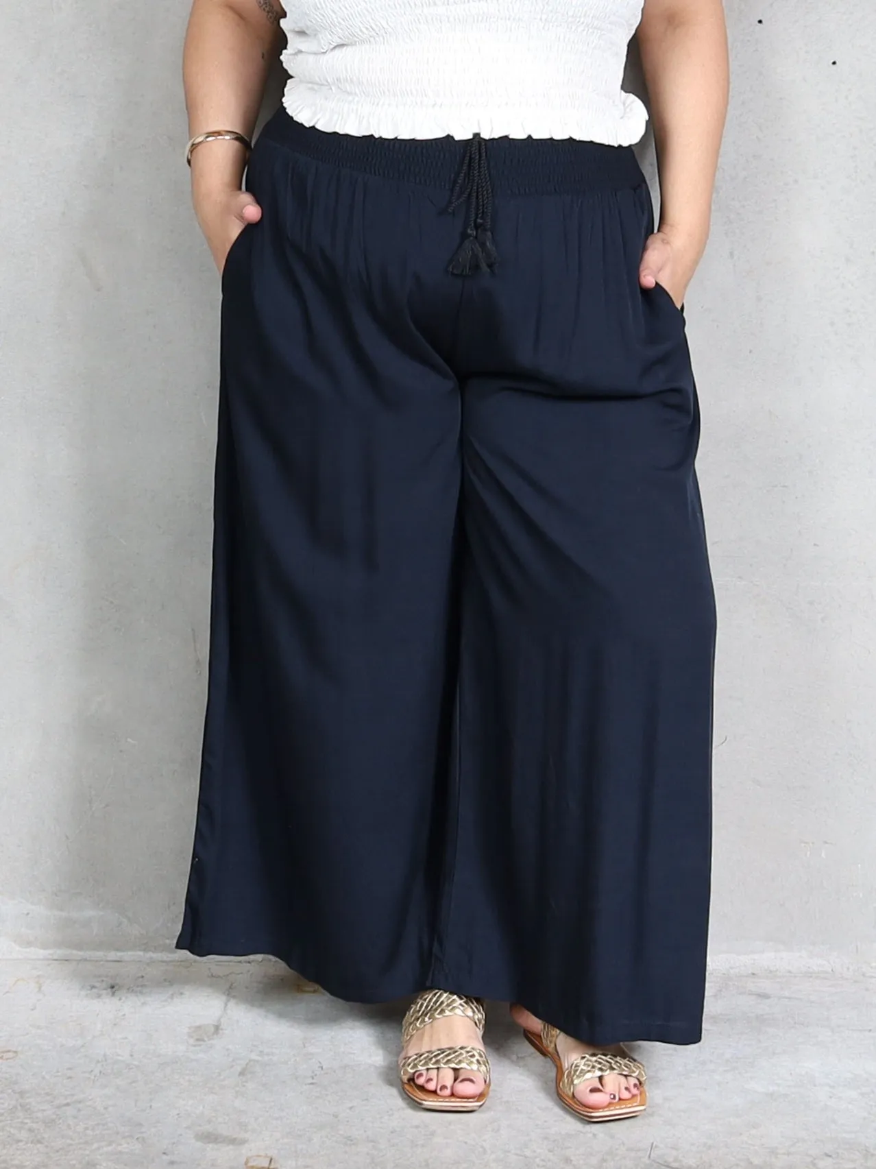 Resort Pant -Navy