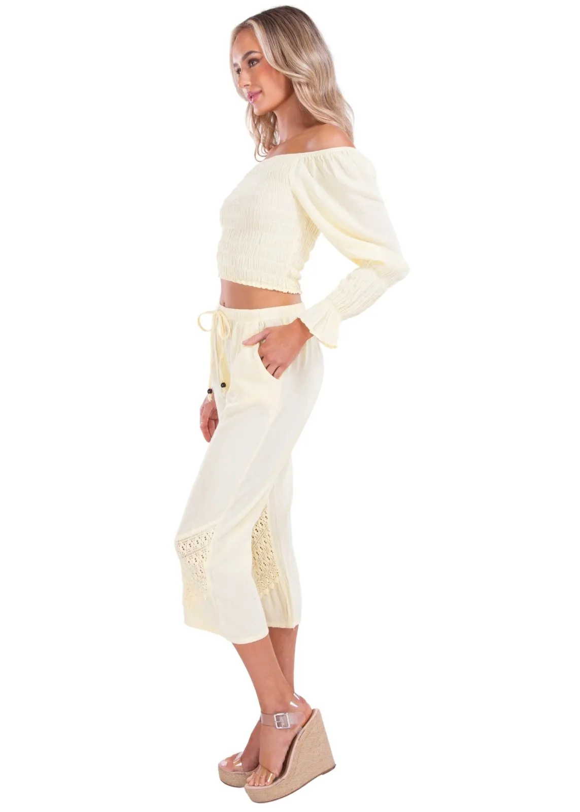 'Roxy' Flare Capris