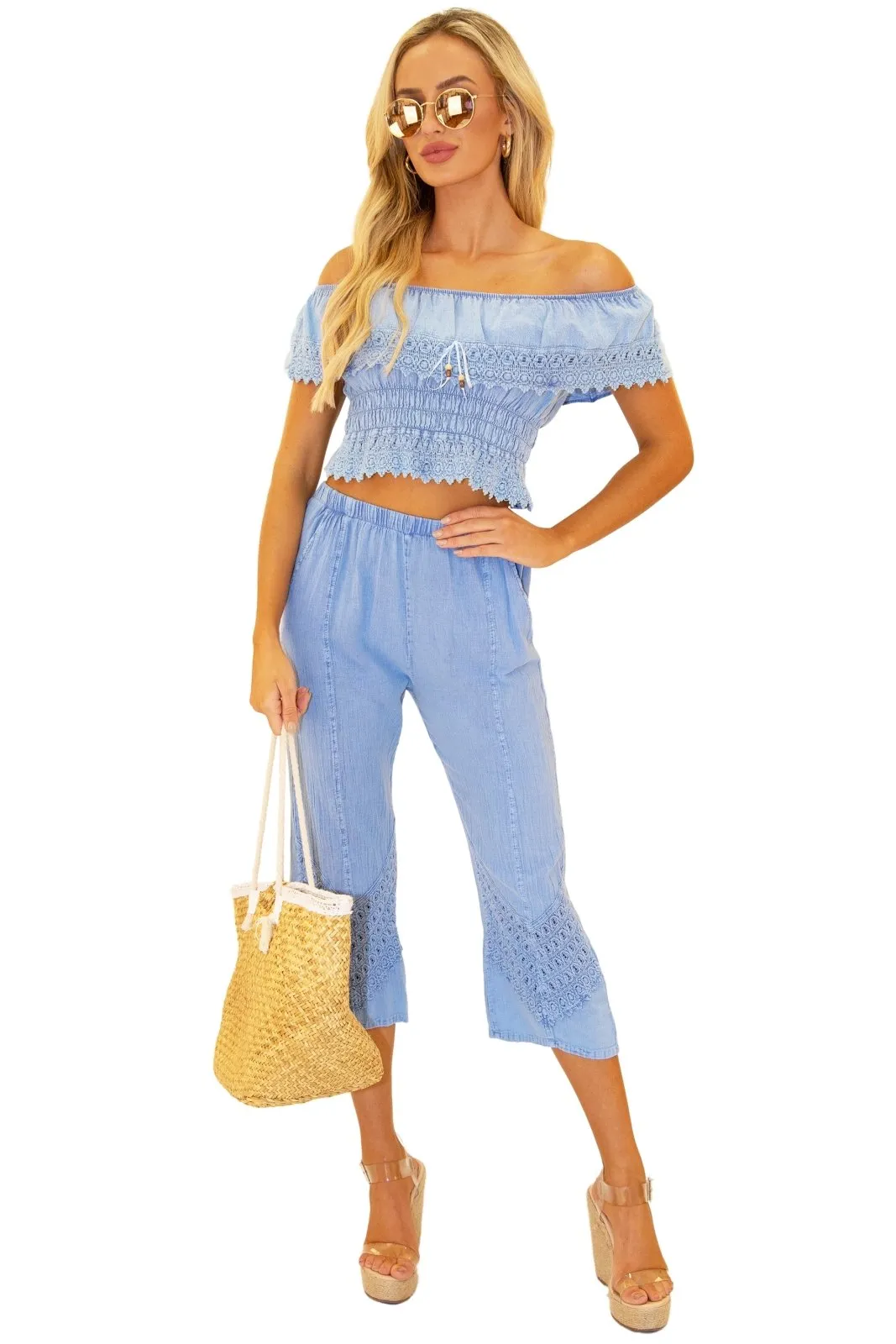 'Roxy' Flare Capris