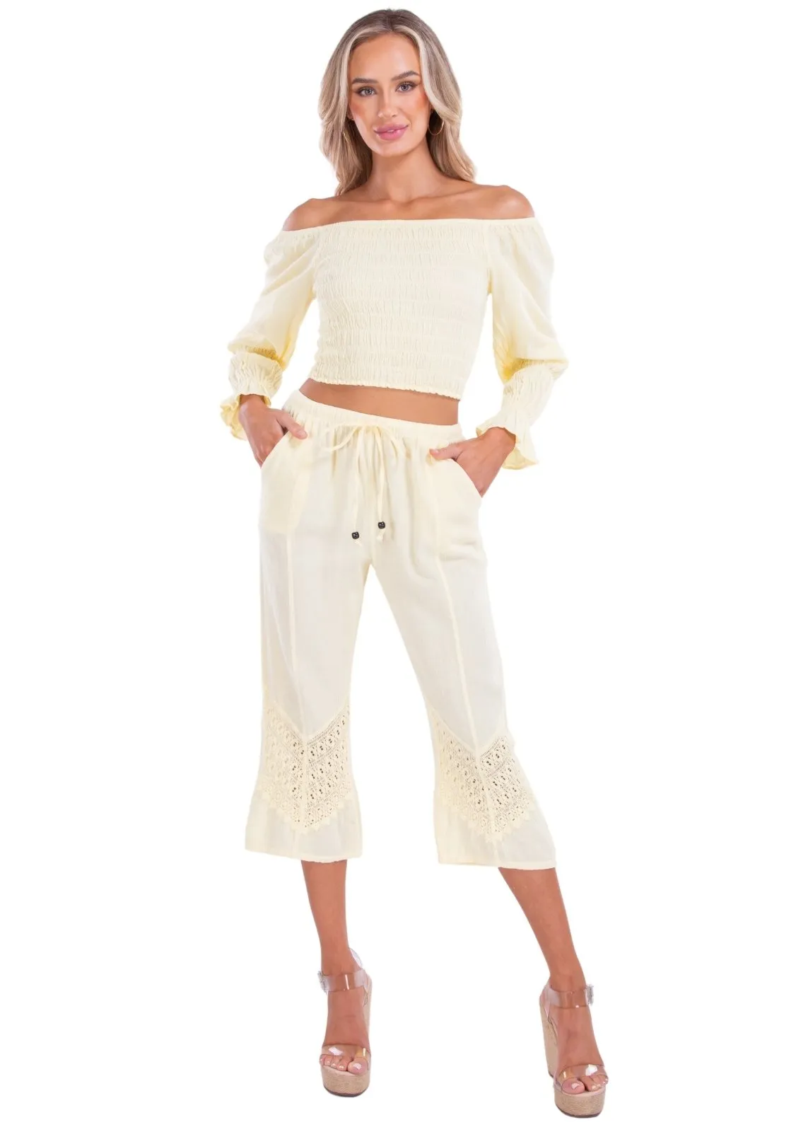 'Roxy' Flare Capris