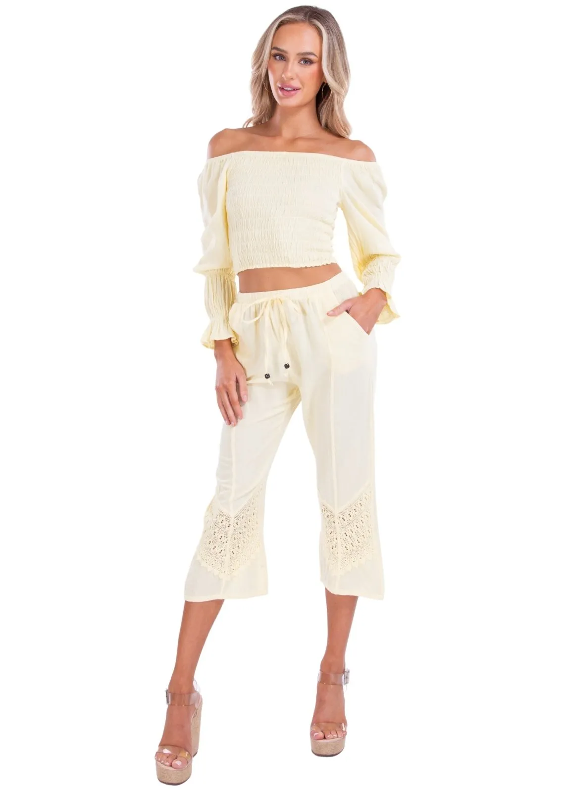 'Roxy' Flare Capris