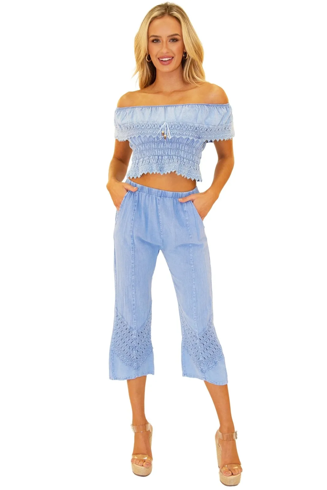 'Roxy' Flare Capris