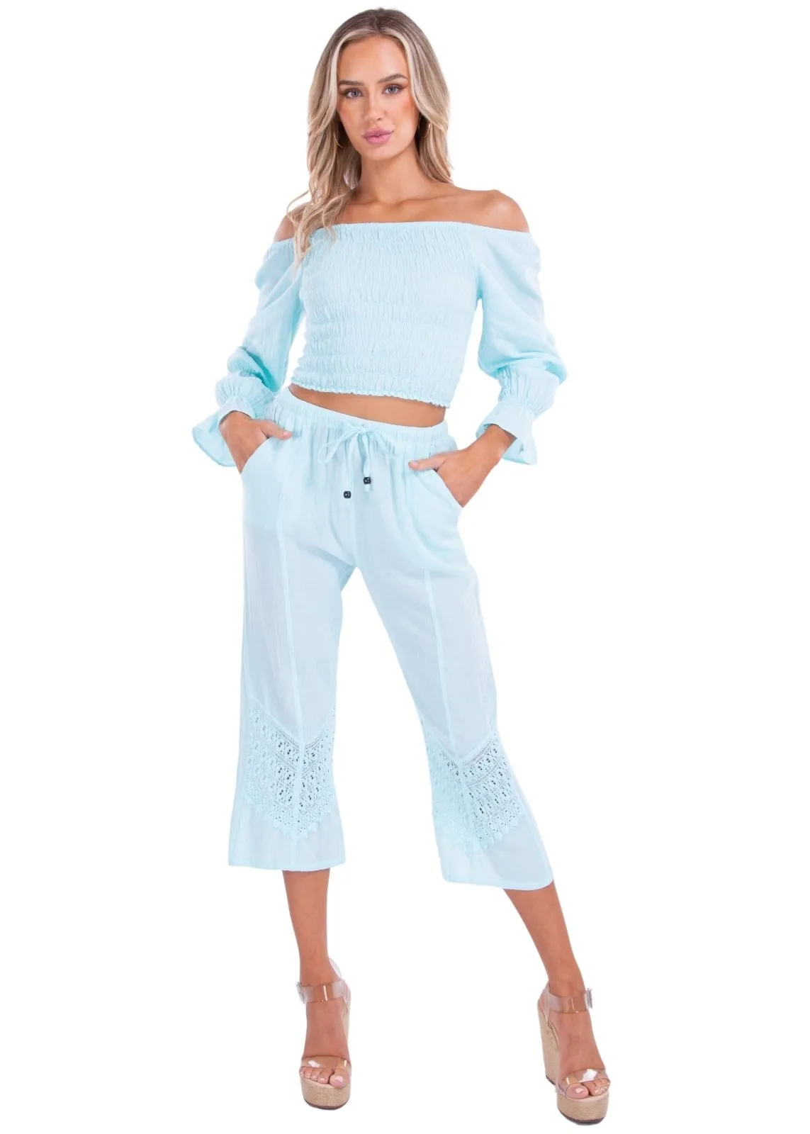 'Roxy' Flare Capris