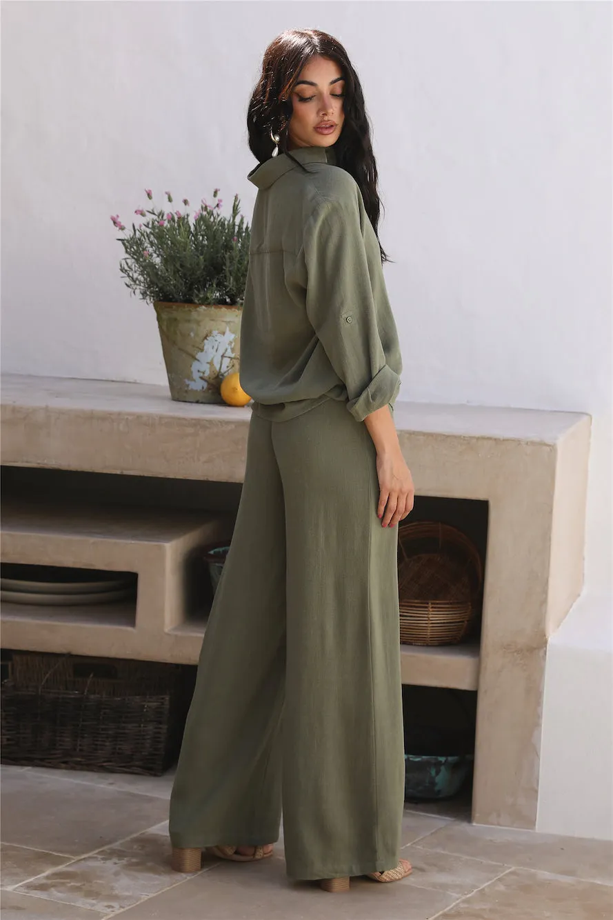 SEVEN WONDERS Kym Pants Khaki